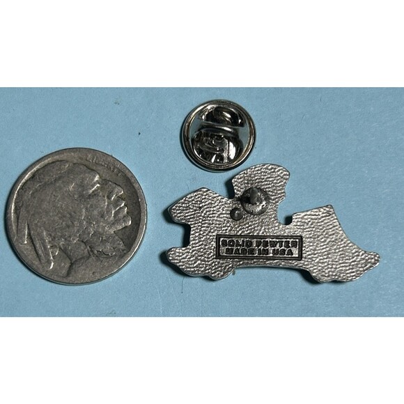 Smithsonian Museum Solid Pewter Lapel Pin -made In US - Picture 2 of 2